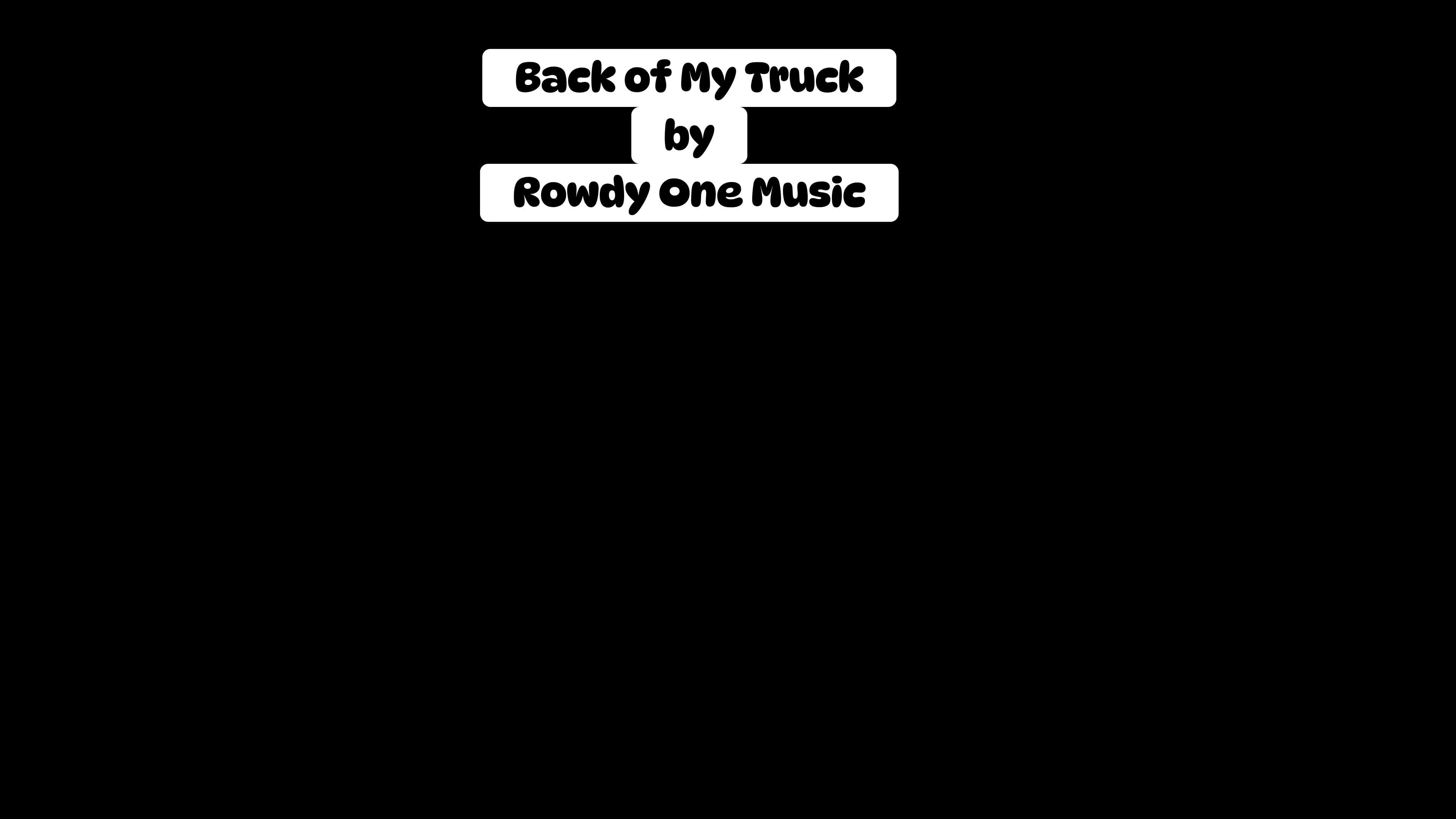 Back of My Truck