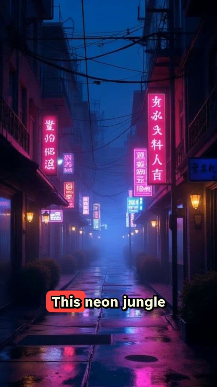 Neon Jungle Embrace