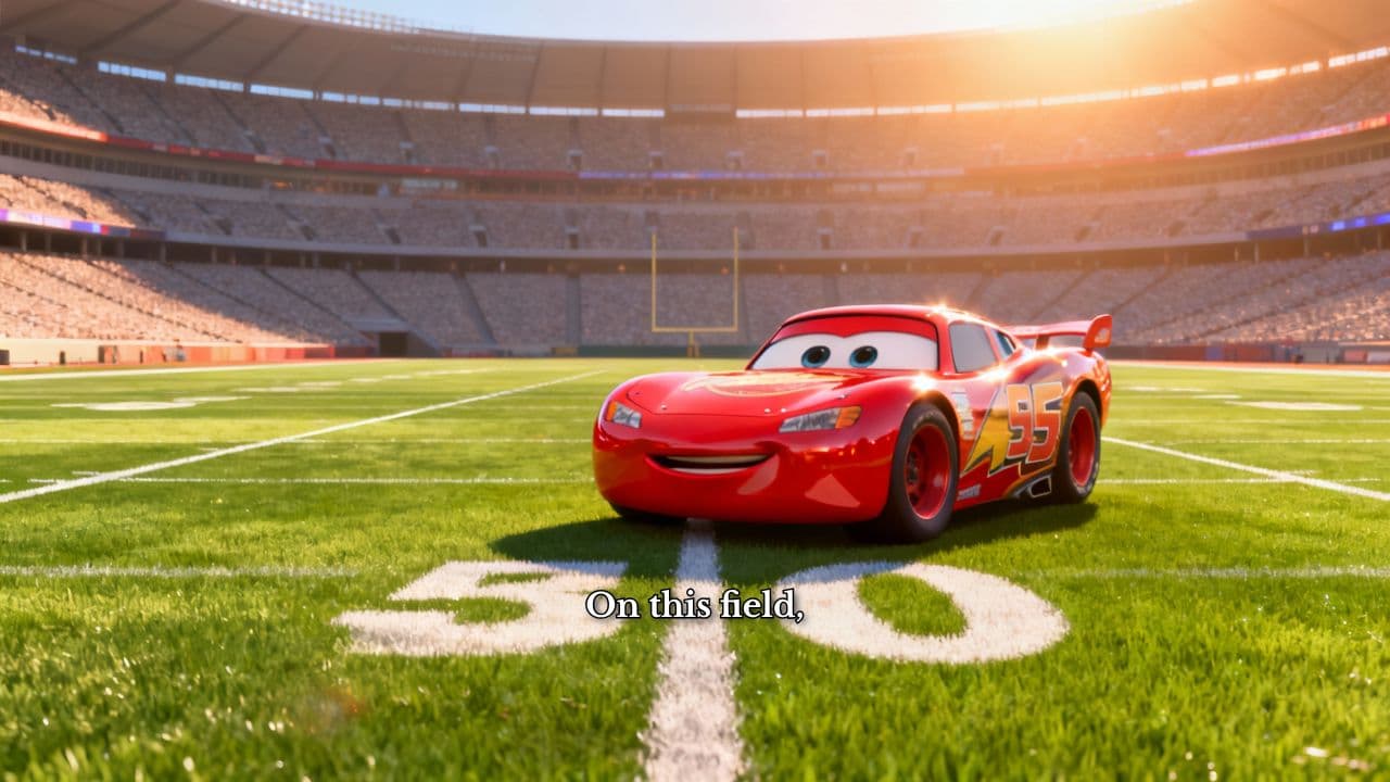 Race Car Touchdown