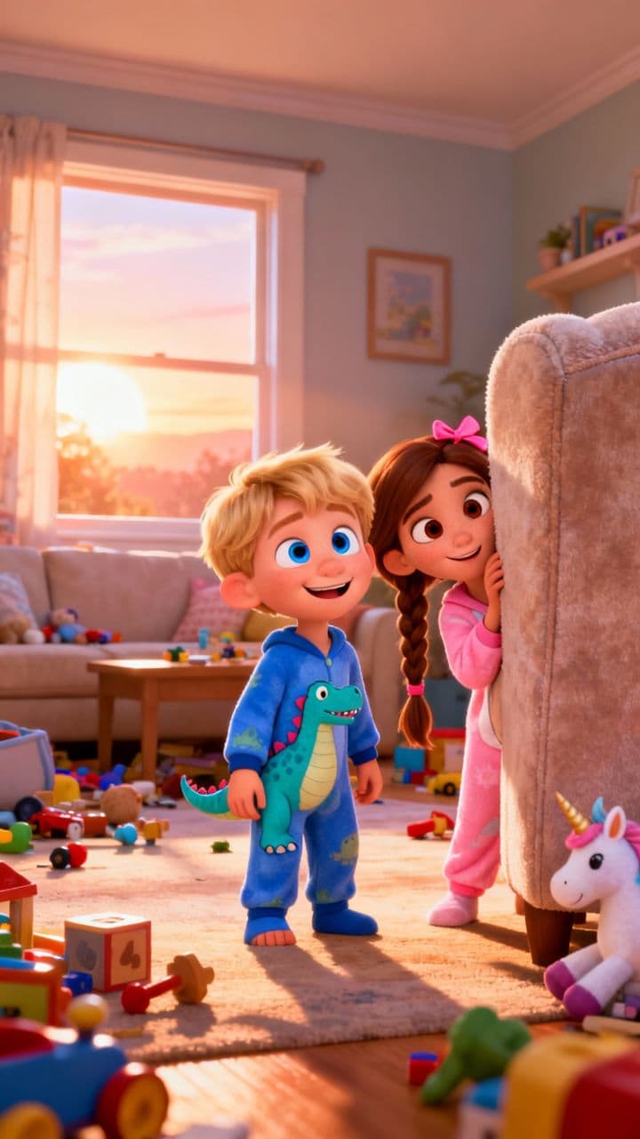 Lutins et enfants 