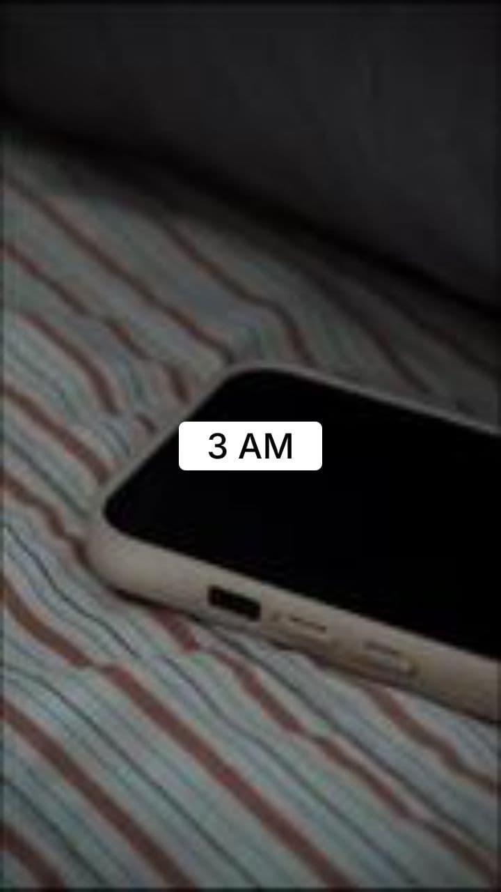 3 AM Thoughts